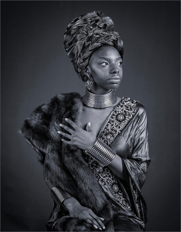 Print-Silver Neil Thomas -African Queen - 3rd Open