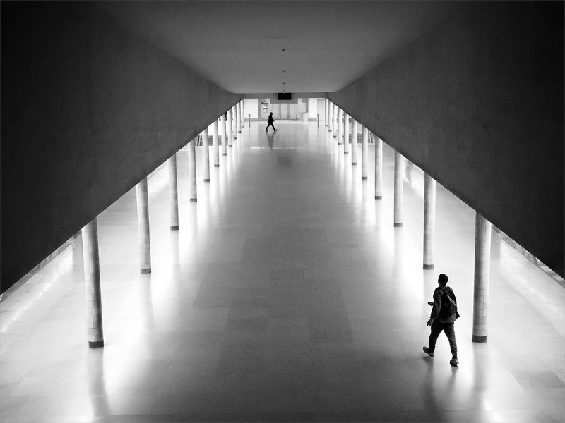 2nd PRINT - Gill Mackay - The Concourse - Mono
