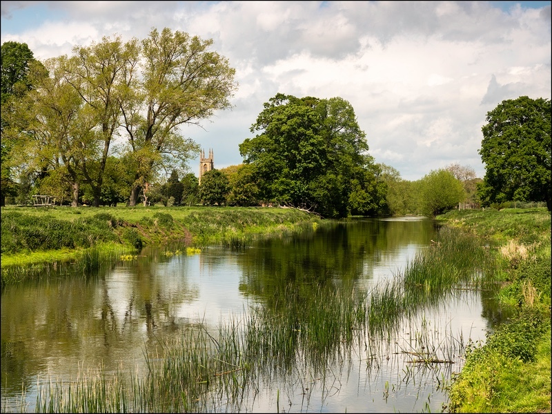 3rd Didital Dave Marriott River Avon at Charlecote - LANDSCAPE