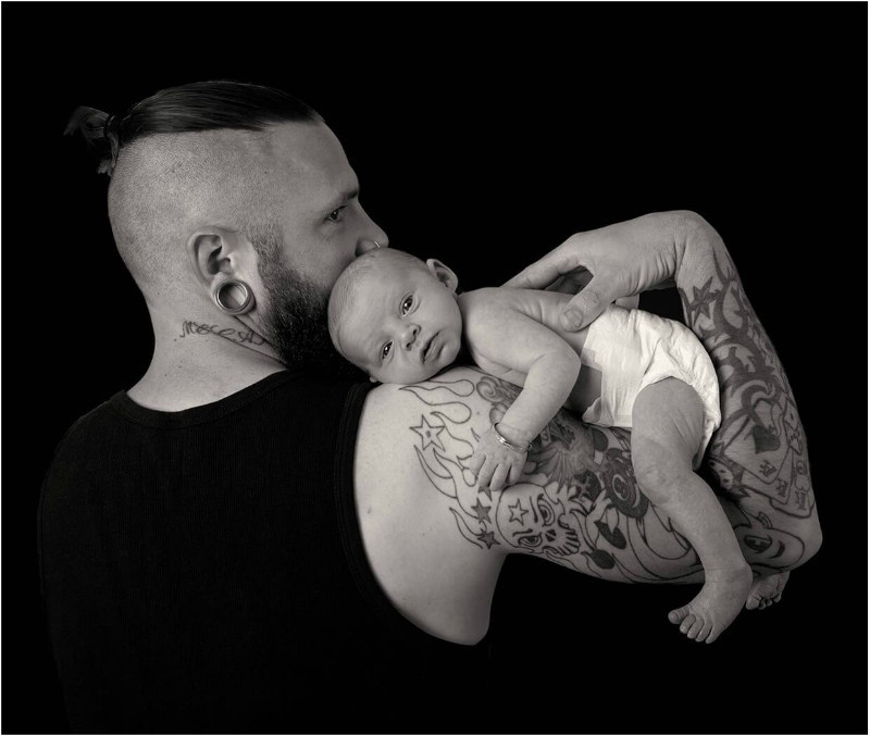 3rd Print In Dads Arms Donna Mackay - Mono