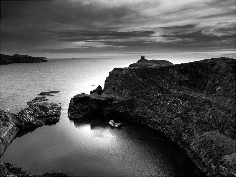 1st PDI-Blue Lagoon-Dave Marriott - Mono
