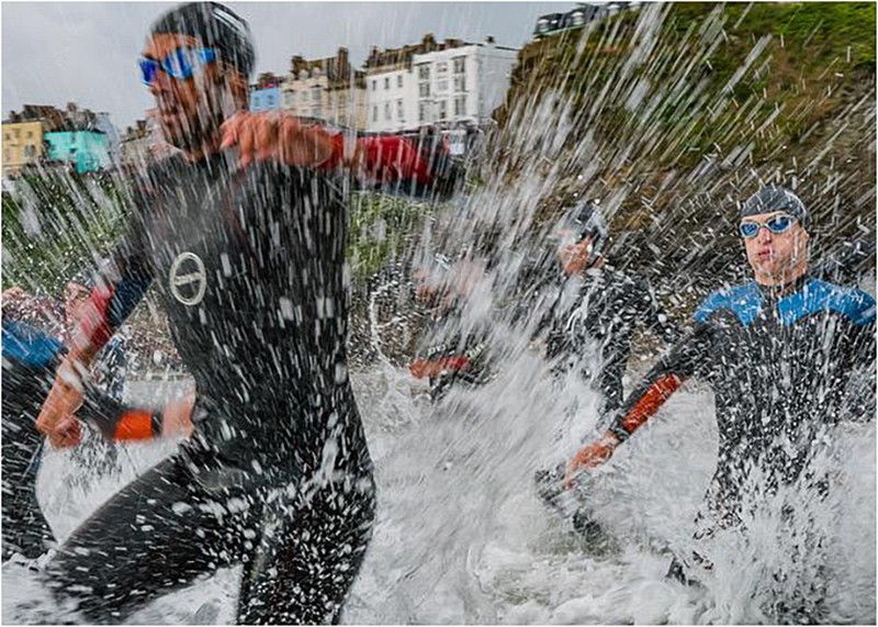 1st Print-Ironmen Sprint For The Swim-Cheryl Hewitt - 2nd Open