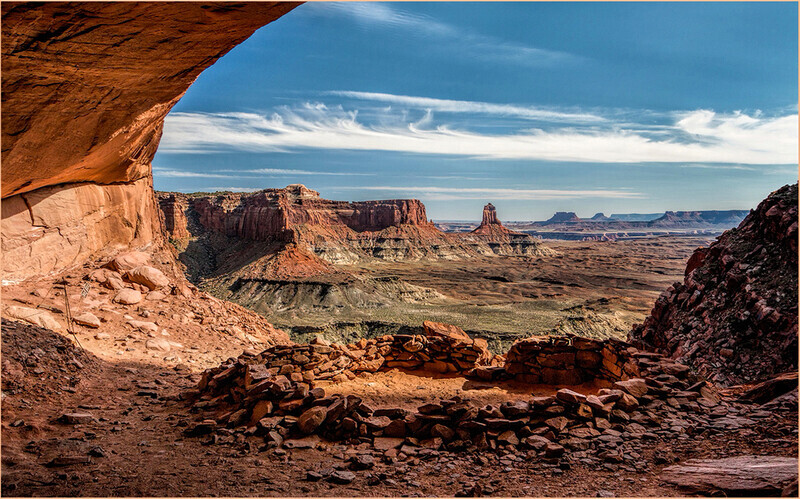 Digital - Silver - Roy Peters - Navajo Outlook - Landscape