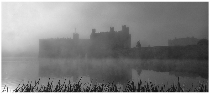 9 Misty Morning at Leeds Castle - Mike Rowe Prints