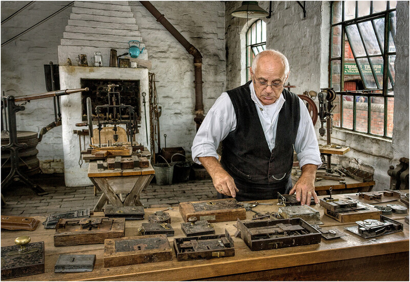 Ptint - Gold - Roy Peters - The Locksmith - 2nd Open