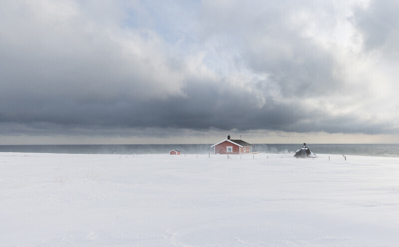 Silver-digital-Liz Wallis-At the edge of the Barents - Landscape