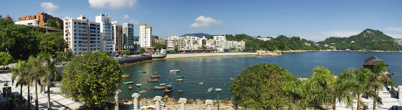 KMPAN-58 Stanley Bay from Murray Building - Panoramas of Hong Kong - comtemporary