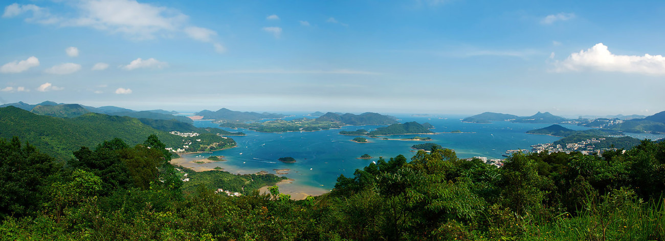 KMPAN-74 Sai Kung & Port Shelter - Panoramas of Hong Kong - comtemporary