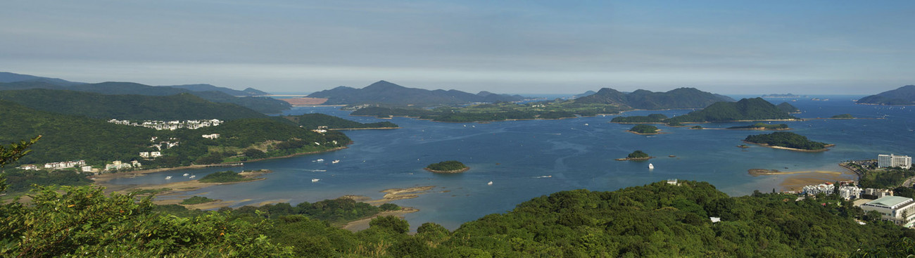KMPAN-76 Sai Kung to High Island  Port shelter - Panoramas of Hong Kong - comtemporary