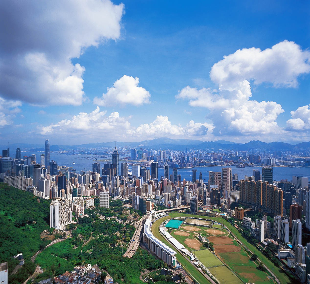 KM-311M Happy Valley from the Summit - Hong Kong - Contemporary