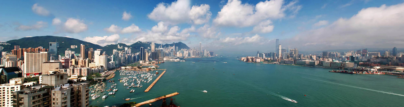 KMPAN-39 From Harbour Grand Hotel - 2010 - Panoramas of Hong Kong - comtemporary