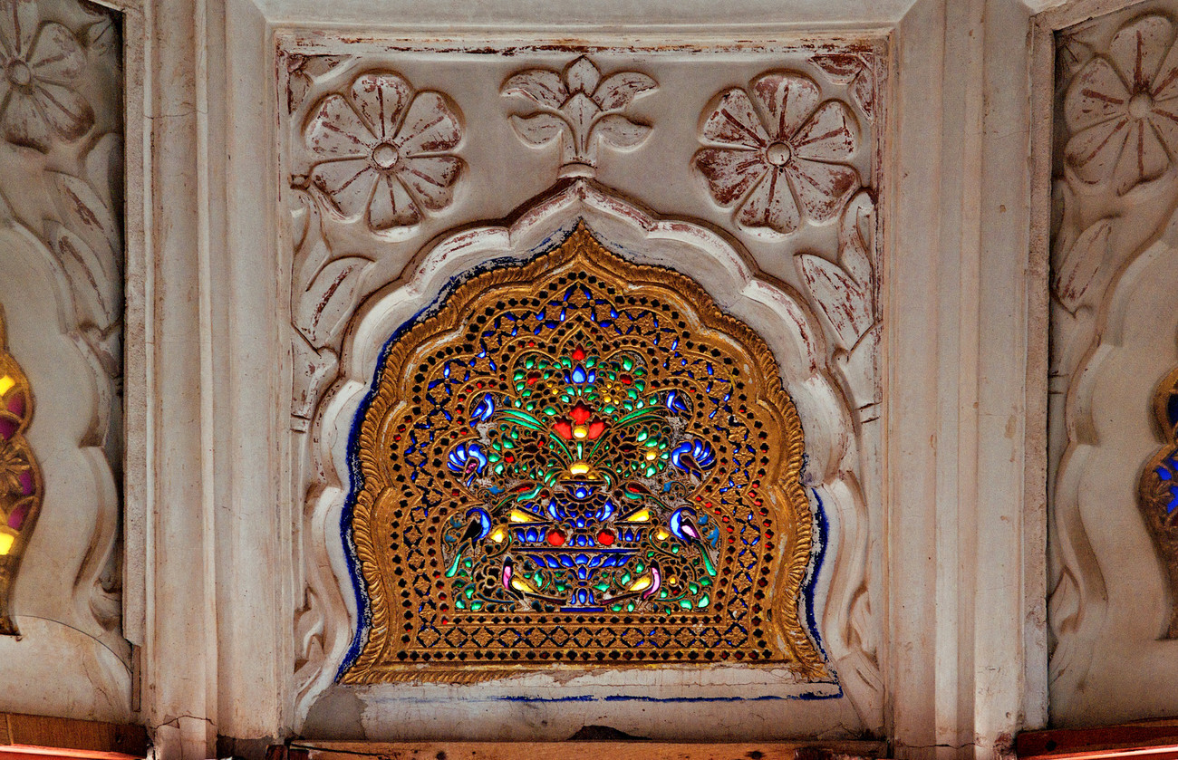 Detail of a wall in Mehrangarh Fort, Jodhpur - India