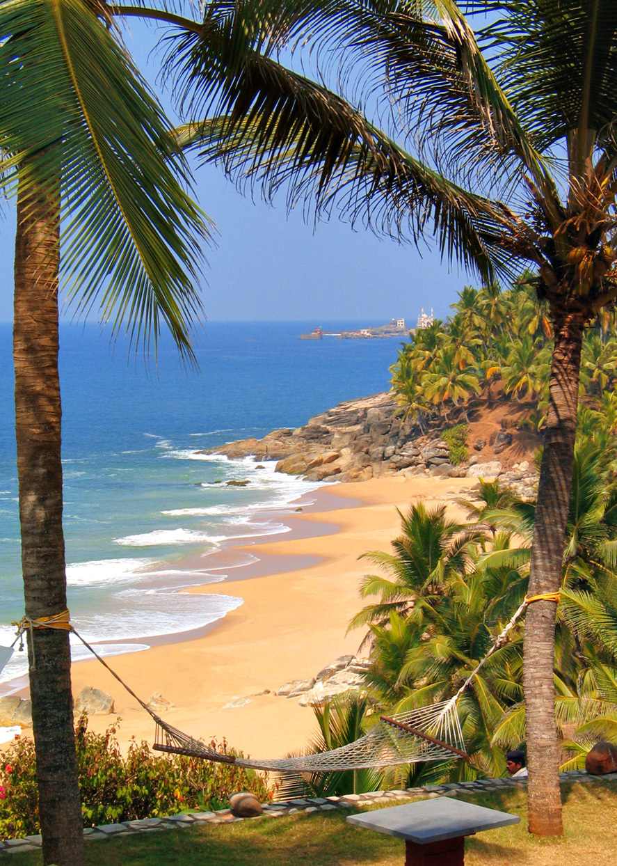 Surya Samudra Hotel  beach, Pulinkudi, Thiruvananthapuram - Kerala - India