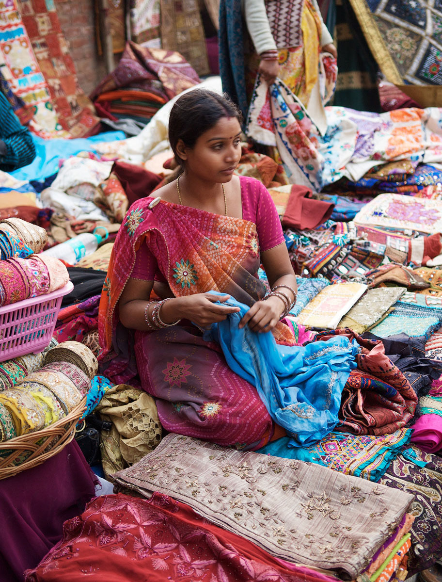 Janpath market, Delhi - India