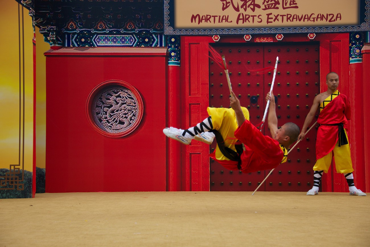 KM-387 Shaolin monks Kung Fu show at Po Lin Monastery - Hong Kong - Contemporary