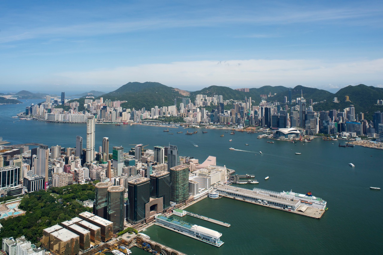 KM-322M-B View from Ritz Carlton 18th floor Bar - Hong Kong - Contemporary