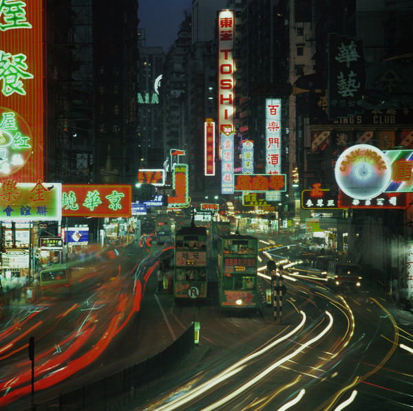 KM-15 Hennessy Road trams - 1980 - Hong Kong in the 70s and 80s