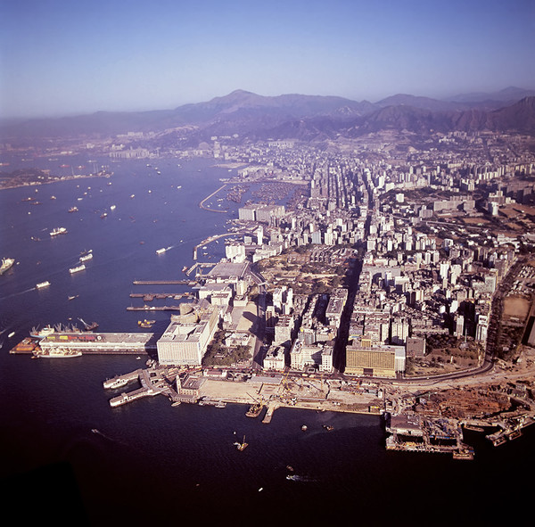 KM-192 Aerial of Kowloon - 1977 - Hong Kong in the 70s and 80s