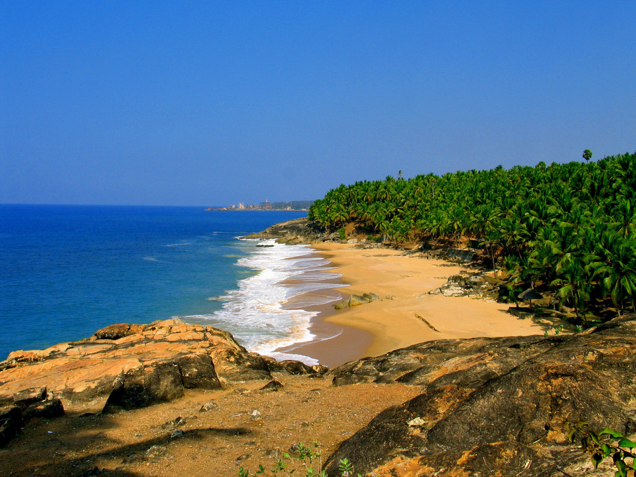 Surya Samudra Hotel beach, Pulinkudi, Thiruvananthapuram - Kerala