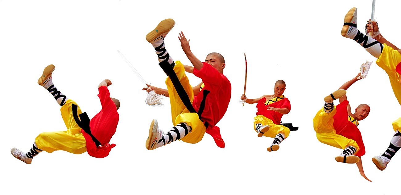 KMPAN-107CO Shaolin Kung Fu monks at Po Lin Monastery, Lantau Island - The Hong Kong Affordable Art Fair collection