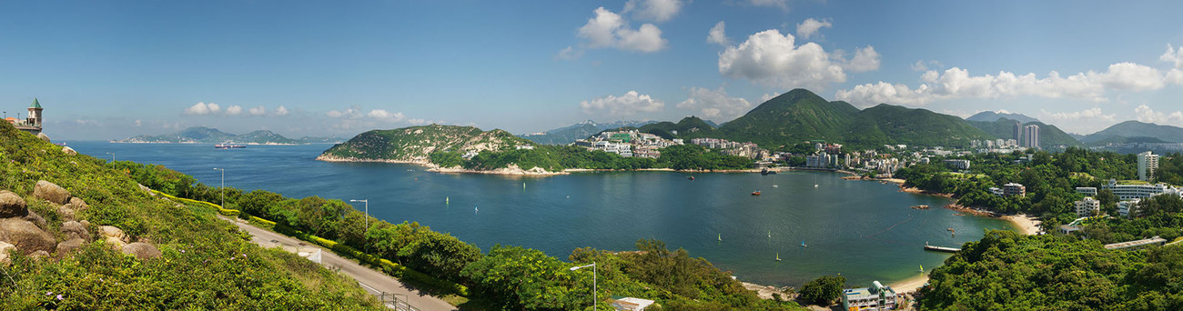 KMPAN-59 Stanley & St Stephen's bay - 2014 - Panoramas of Hong Kong - comtemporary