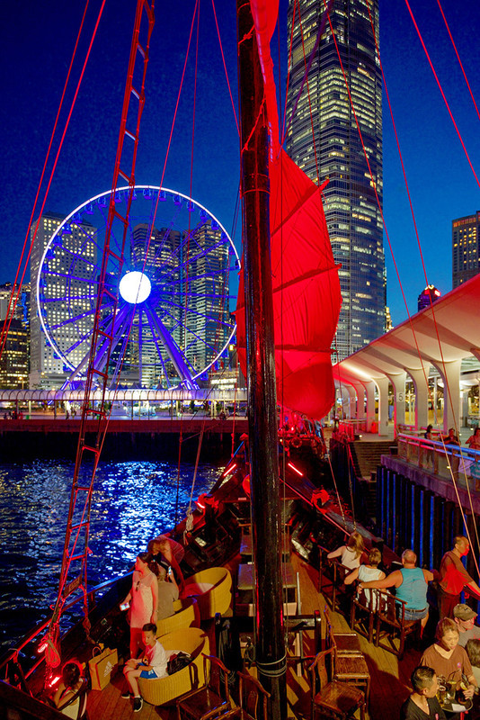 Coming into HK Central on the Aqua Luna DSC_8175 - Hong Kong with the Aqua Luna Junk