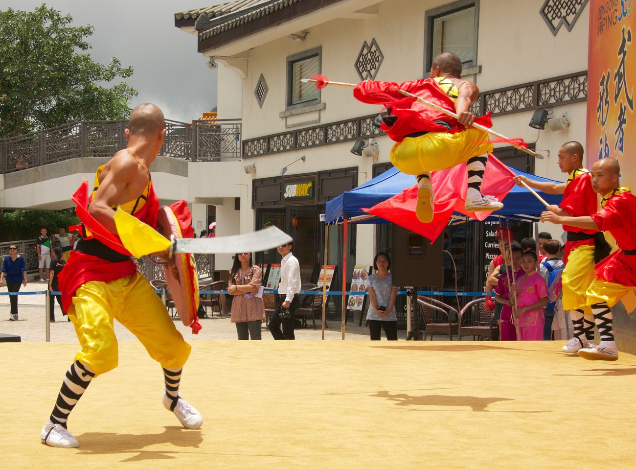 KM-385 Shaolin monks Kung Fu show at Po Lin Monastery - Hong Kong - Contemporary