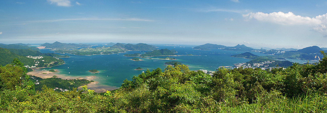 KMPAN-74B Sai Kung and Port Shelter - Panoramas of Hong Kong - comtemporary