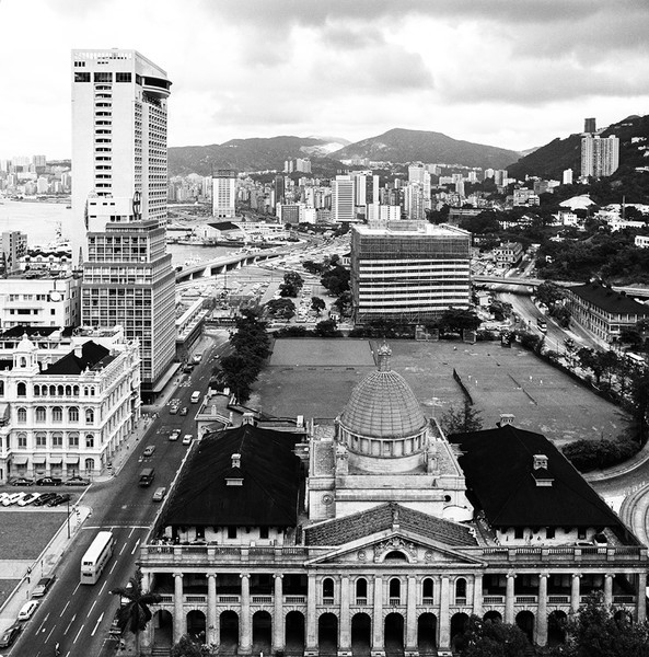 KMBW-78 Cricket pitch from Princes building - 1974 - Hong Kong in the 70s and 80s