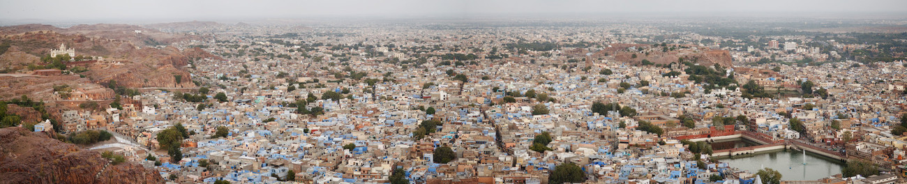 Jodhpur town from Mehrangarh Fort - India