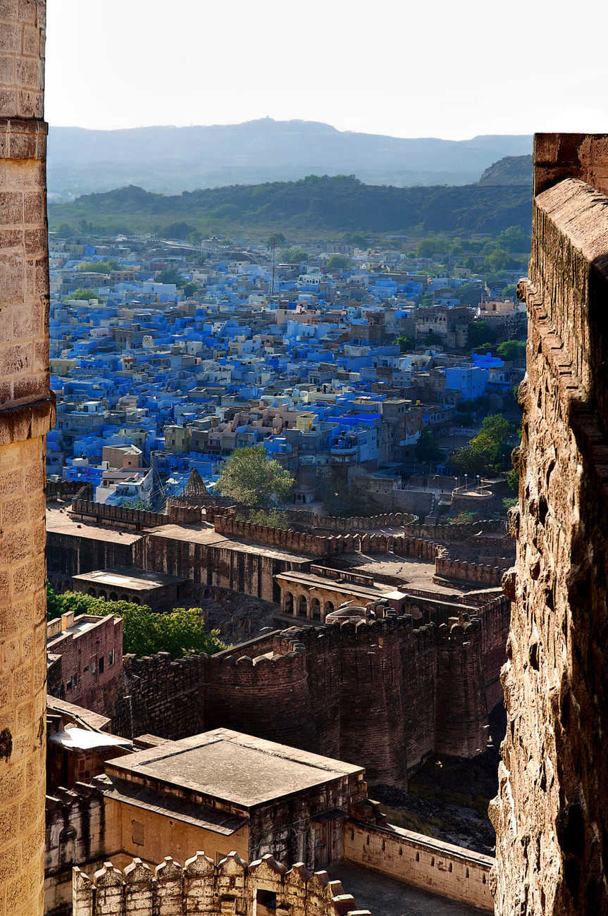 Jodhpur Town from Mehrangarh fort - India