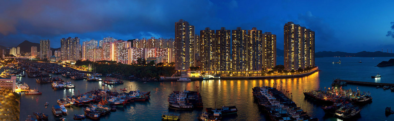 KMPAN-67 Aberdeen Ap Lei Chau - Panoramas of Hong Kong - comtemporary