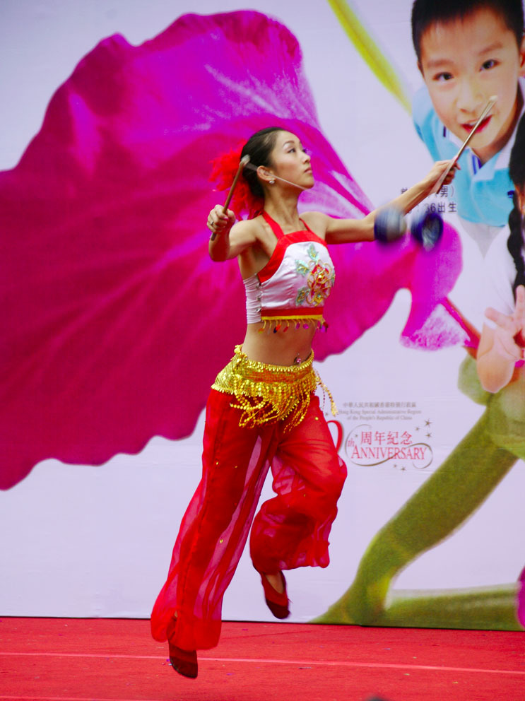 KM-217 Dancer in the 10th Anniversay Procession - 2007 - Hong Kong - Contemporary