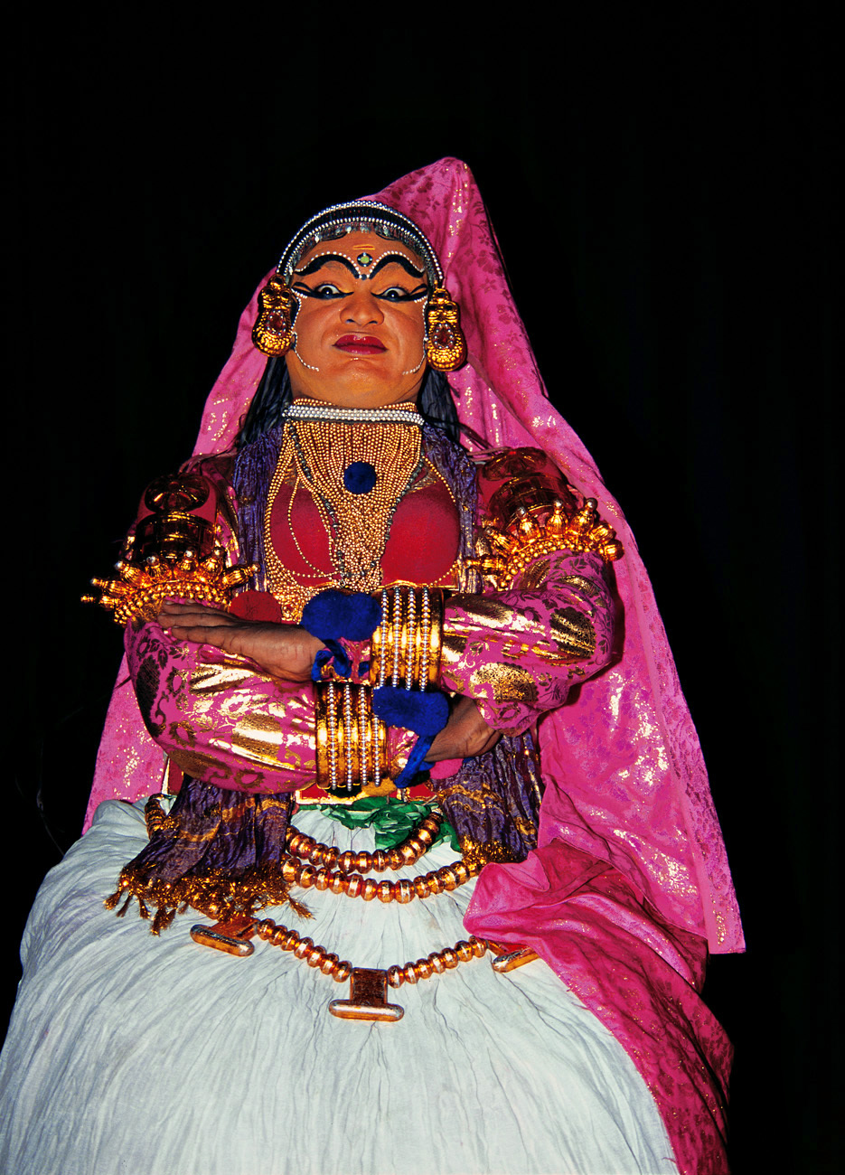 Kathakali dancer - Kerala - India
