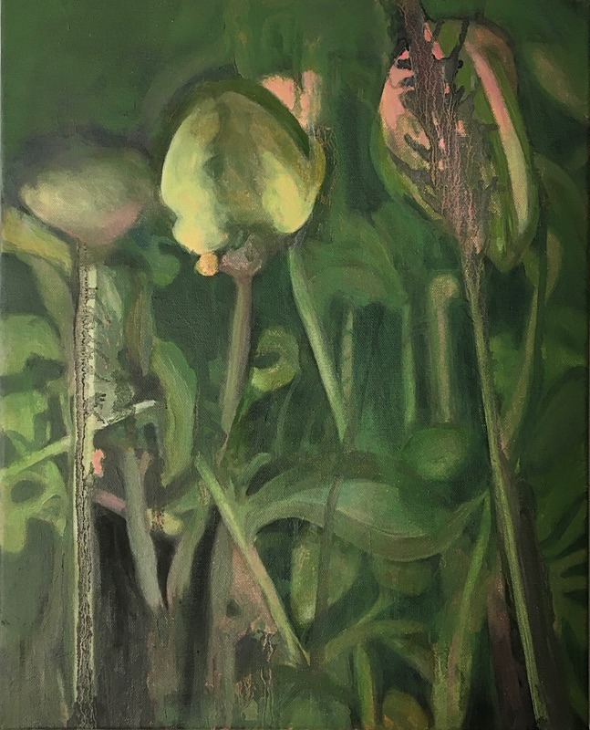 3. Undergrowth, Oil on Canvas, 51cm x 41cm - Undergrowth Series