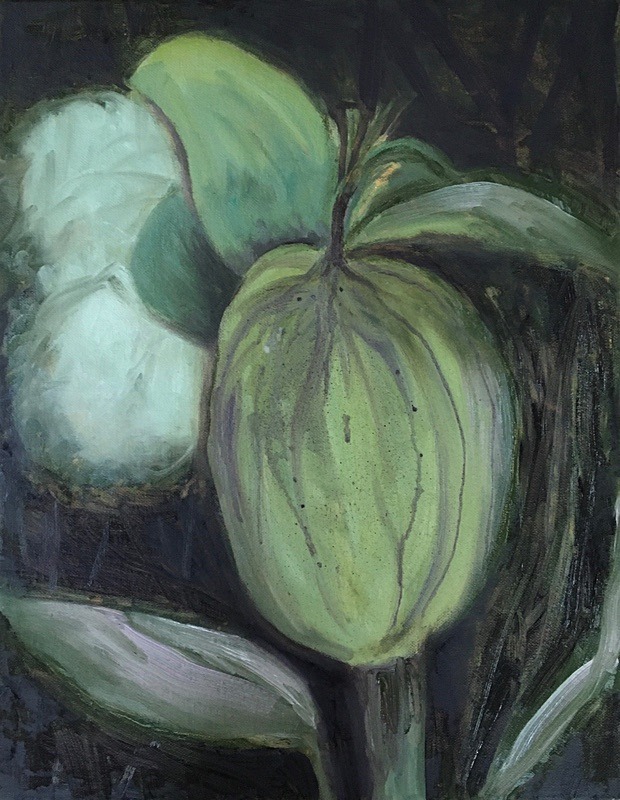 4. Undergrowth , Oil On Canvas, 46cm x 36cm - Undergrowth Series