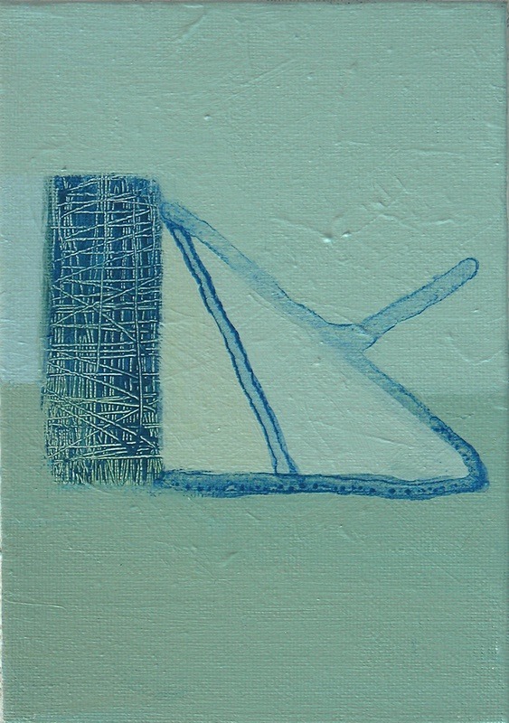 Stability Series 6, Acrylic on Canvas, 12.5cm x 17.5cm - Exposed Series/Stability Series, Painting, 1010 - 2011