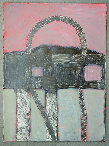 Untitled (structure 1, 2008) 58cm x 76cm - Mixed Media/3D Drawings, 2007 - 2008