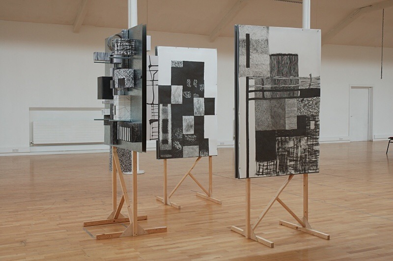3D Structure Drawings, graduate show 2008 - Mixed Media/3D Drawings, 2007 - 2008
