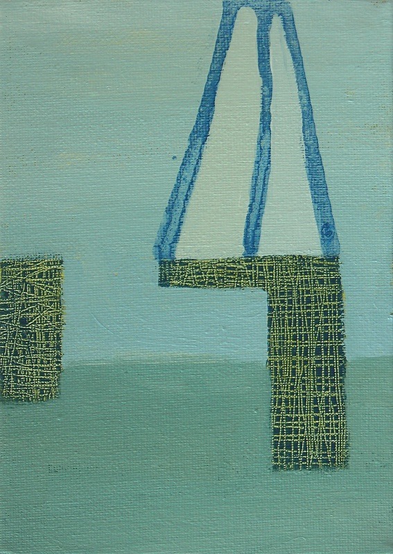 Stability Series 1, Acrylic on Canvas, 12.5cm x 17.5cm - Exposed Series/Stability Series, Painting, 1010 - 2011