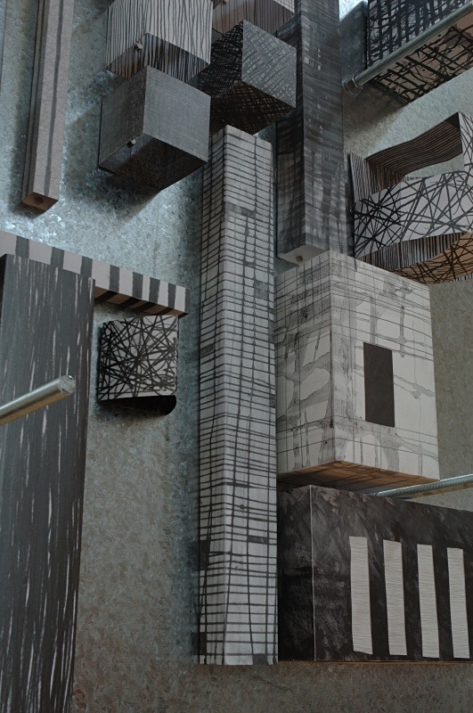 3D Structure Drawings, graduate show 2008 - Mixed Media/3D Drawings, 2007 - 2008
