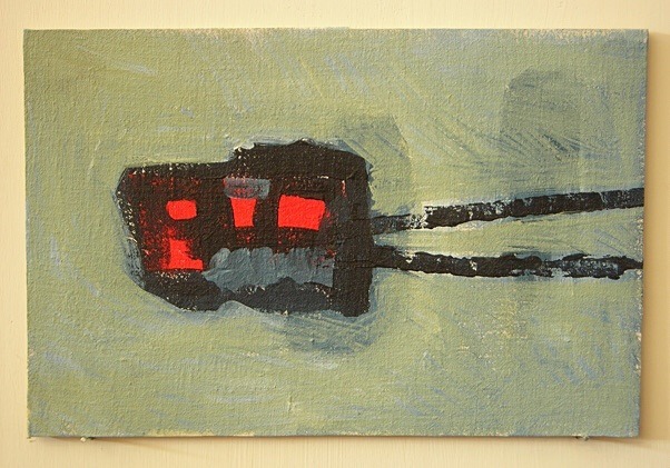29cm x 19cm           First Fix 2 - First Fix, Painting, 2008, 3D Objects, 2006