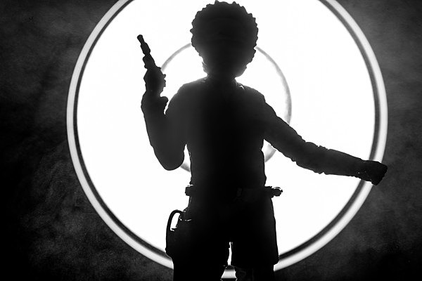 Han Silhouette (IMG_2965-2) - Star Wars