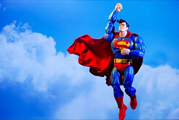 Superman Reach for the Clouds (IMG_2892) - DC Comics