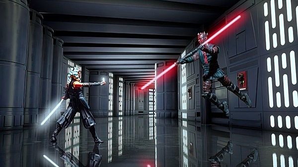 Ahsoka vs Maul - Star Wars