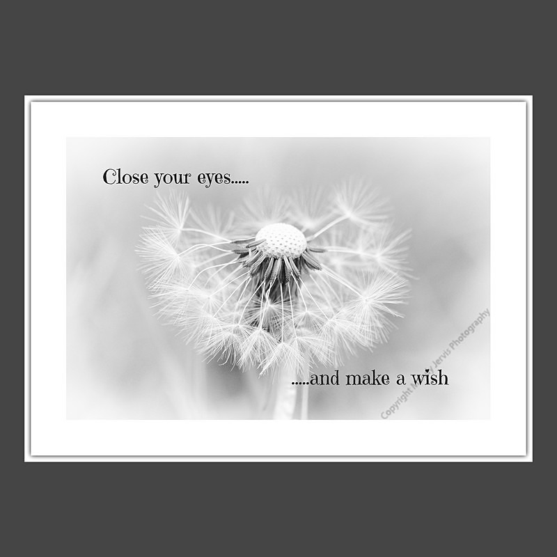 Close Your Eyes And Make A Wish