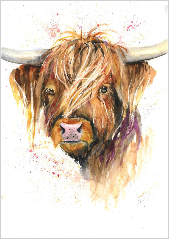 Highland Cow Limited Edition Print 162 - FARM