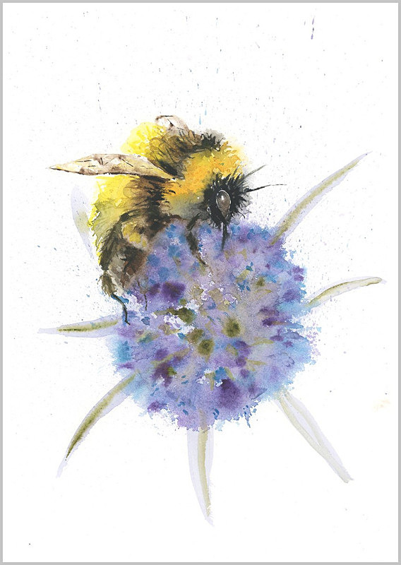 BIG BEE Fine Art Print 277 - BUZZ
