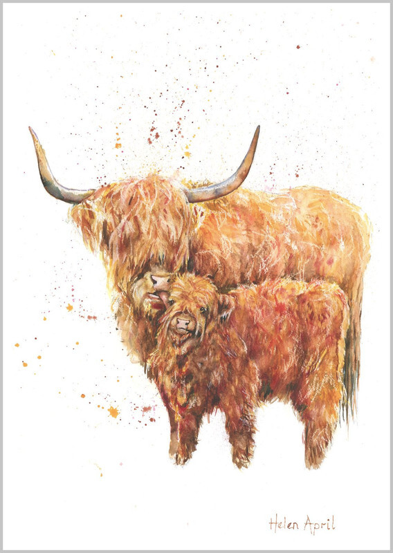 Highland Mum and Baby Extra Large - ORIGINALS