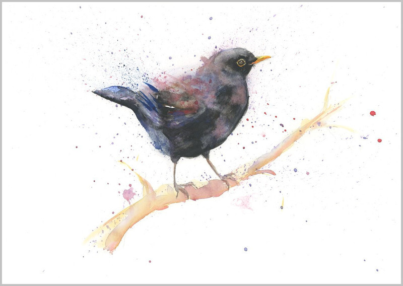 Blackbird Limited Edition Print 315 - FEATHERS